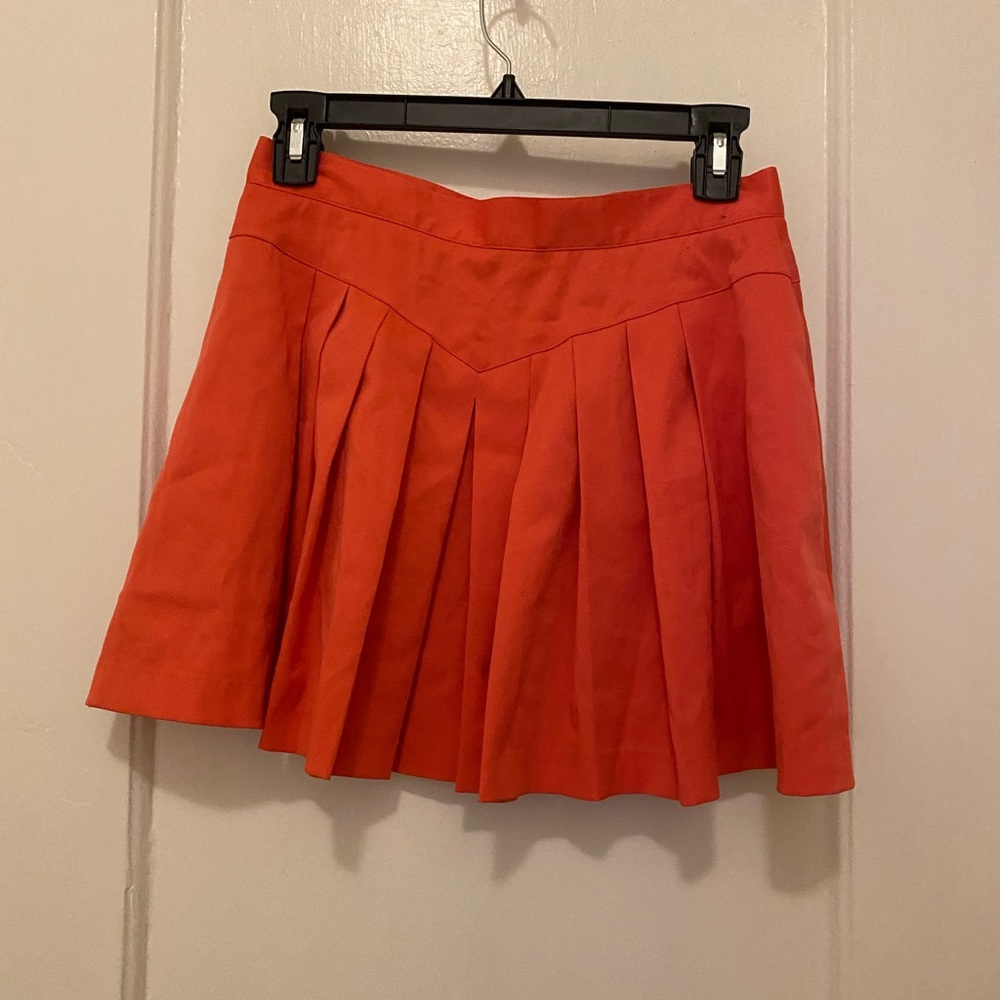 Vintage Pleated Cheerleader Style Preppy sporty tennis Skirt - Pink size 0-2